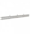 Outsunny Decorative Garden Fencing, Wooden Landscape Edging, Grey