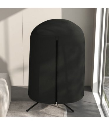 Outsunny Hanging Egg Chair Cover Garden Swing Chair Cover Waterproof, Black