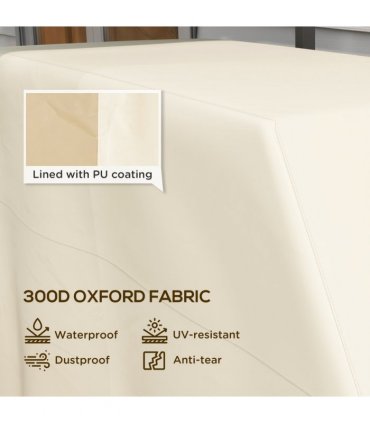 Outsunny Barbecue Covers, Waterproof UV Protection Rip-Proof, 188 x 71 x 125cm
