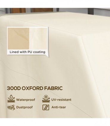 Outsunny Barbecue Covers, Waterproof UV Protection Rip-Proof, 152 x 66 x 115cm