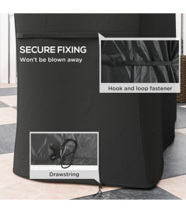 Outsunny Barbecue Covers, Waterproof UV Protection Rip-Proof, 147 x 61 x 120cm