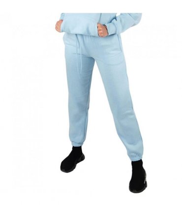 Wellworth Women's Loungewear hoodie & joggers two-piece set, Baby Blue L
