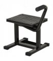DURHAND Steel Motorbike Jack Lift Rubber Platform Crank Lift Manual Repair Table