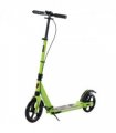 HOMCOM Teens Adult Kick Scooter Fold Adjust 14+ w/ Dual Brake System Green