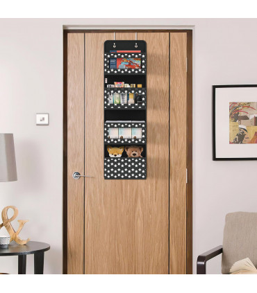 4TIER BLACK HANGING ORGANISER 1010278