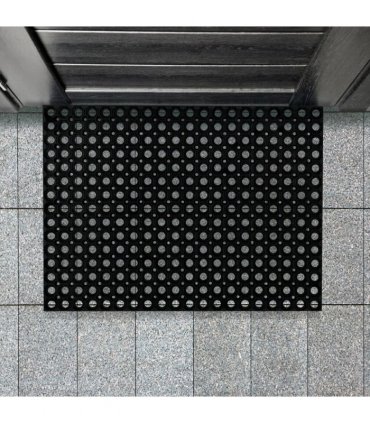 Doortex® Octomat Black All-Weather Heavy Duty Outdoor Entrance Mat - 100 x 150cm