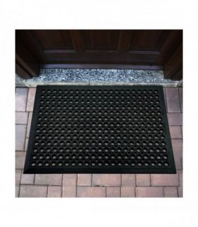 Doortex® Open-Top Black Anti-Fatigue Mat - 80 x 120cm