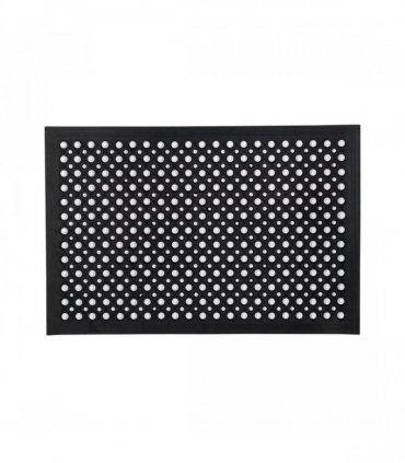 Doortex® Open-Top Black Anti-Fatigue Mat - 90 x 150cm