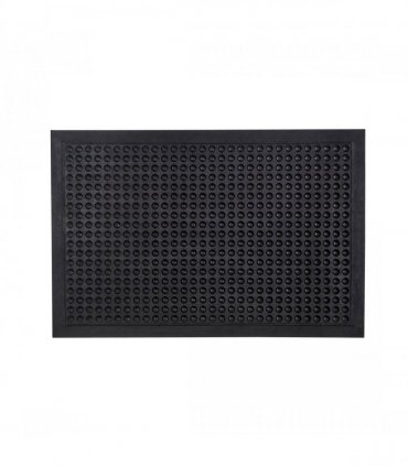 Doortex® Black Anti-Fatigue BubbleMat - 60 x 90cm