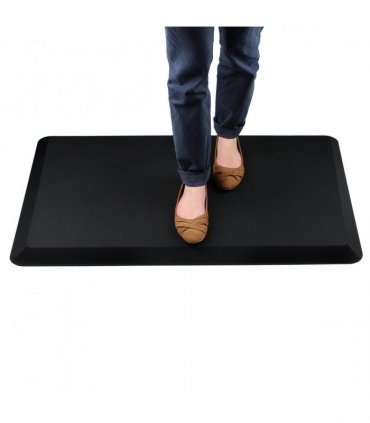 Floortex® Black Standing Comfort Mat - 50 x 80cm