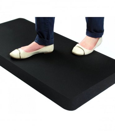 Floortex® Black Standing Comfort Mat - 50 x 80cm