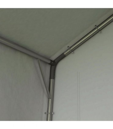 Outsunny 2.1 x 3.6(m) Portable Shed, Waterproof and Heavy Duty Dark Grey