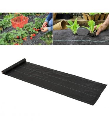 Outsunny 1x50m Weed Barrier Fabric Durable Convenient Design Weed Block Mat
