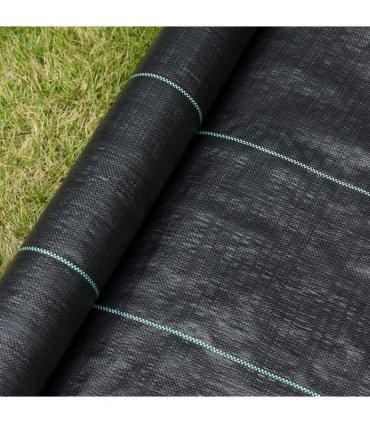 Outsunny 1x50m Weed Barrier Fabric Durable Convenient Design Weed Block Mat