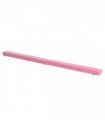 HOMCOM Balance Beam Trainer Fold Performance Gymnastics Suede Pink 2.1M Home