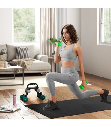 SPORTNOW Dumbbells Set with Carry Storage Rack, 2 x 1kg, 2 x 3kg, 2 x 5kg