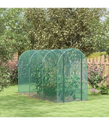 Outsunny Fruit Cage, Plant Protection Tent, 1.2 x 3.6 x 1.9m, Green