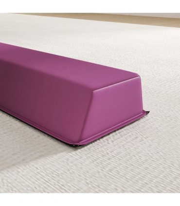 SPORTNOW 7.7ft Folding Gymnastics Balance Beam with Anti-Slip Base, Purple