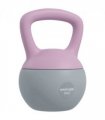 SPORTNOW 6KG Kettlebell with Soft Body and Non-Slip Handle, Purple and Grey