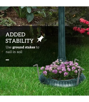Elegant Two-Basin Bird Bath & Feeder with Antique Finish