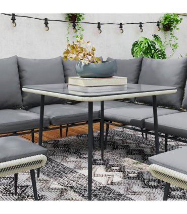 Stylish Six-Piece Balcony Furniture Set - Comfortable Outdoor Living