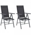 Aluminium Folding Chairs Set - Lightweight & Comfortable Outdoor Seating