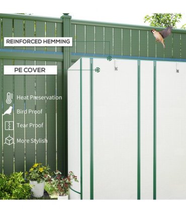 Garden Plant Organiser - Durable Shelves with Weather Protection