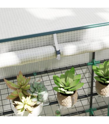 Garden Plant Organiser - Durable Shelves with Weather Protection