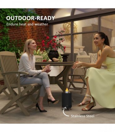 Premium Smokeless Outdoor Fire Pit - Stylish Design & Durability