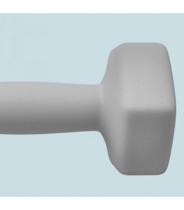 SPORTNOW Set of 2 Hexagonal Dumbbells Weights Pair, 2 x 6kg, Grey