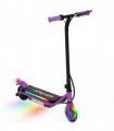 AIYAPLAY Electric Scooter for 6-14 w/Dual Brakes & Colourful Light, Purple