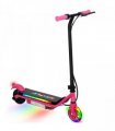 AIYAPLAY Electric Scooter for 6-14 with Dual Brakes & Colourful Light, Pink
