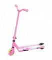 AIYAPLAY Electric Scooter for Kids 4-7, with Auxiliary Rear Wheels, Pink