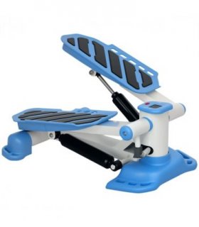 HOMCOM Portable Mini Stepper Step Machine for Home Gym Office Exercise