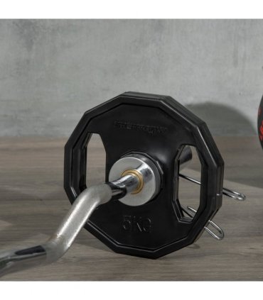 SPORTNOW Olympic Weight Plates Set with 2"/5cm Holes for Home Gym, 2 x 5kg