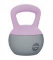 SPORTNOW 12KG Kettlebell with Soft Body and Non-Slip Handle, Purple, Grey