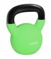 HOMCOM 12KG Kettlebell with Soft Body and Non-Slip Handle, Green
