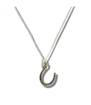 Horseshoe Silver Necklace