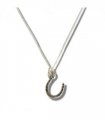 Horseshoe Silver Necklace