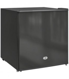 HOMCOM 35L Tabletop Freezer with Removable Wire Shelf and Two Keys, Black