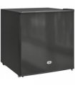HOMCOM 35L Tabletop Freezer with Removable Wire Shelf and Two Keys, Black