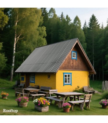 Outsunny Pack of 12 Metal Roofing Sheets for Greenhouse, Light Grey