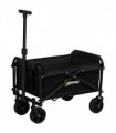 Outsunny 41L Festival Trolley, 60kg Heavy Duty Folding Trolley Cart, Black