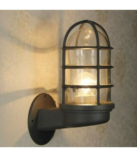 2 Pack Bunker Bulk Head Wall Lights ~2009 — Colour: Black — V0671903172