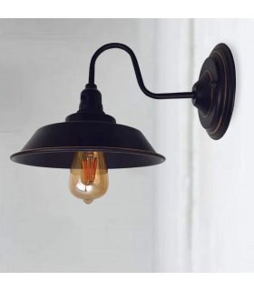 Modern Wall Sconce | Black & Gold Line E27 Fixture~2011
