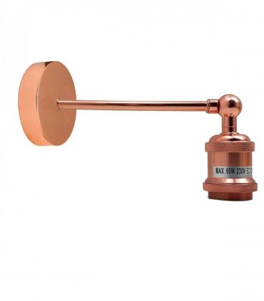 Antique Wall Sconces Industrial Adjustable Wall Lamp  ~2246 — Colour: Copper