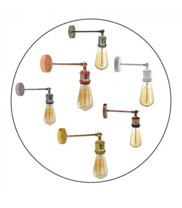 Antique Wall Sconces Industrial Adjustable Wall Lamp  ~2246 — Colour: French Gold — V0671903270