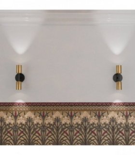 Double Head Up and Down Wall Light GU10 Spotlight-5632 — Colour: Copper
