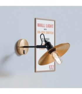 Industrial Adjustable Swivel Wall Sconce with LED E27 Bulb Compatibility-5626 — Colour: Colour:NA — V0671903525