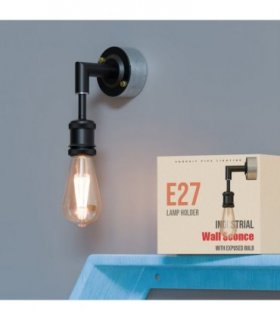 Conduit pipe Wall light Industrial Edison E27 Lamp Holder Fitting-5588 — V0671903529